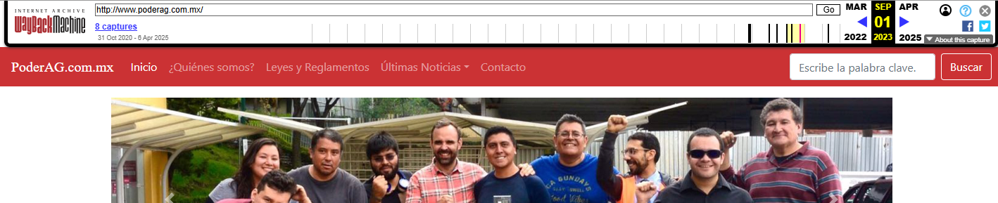 PoderAG.mx Regresa